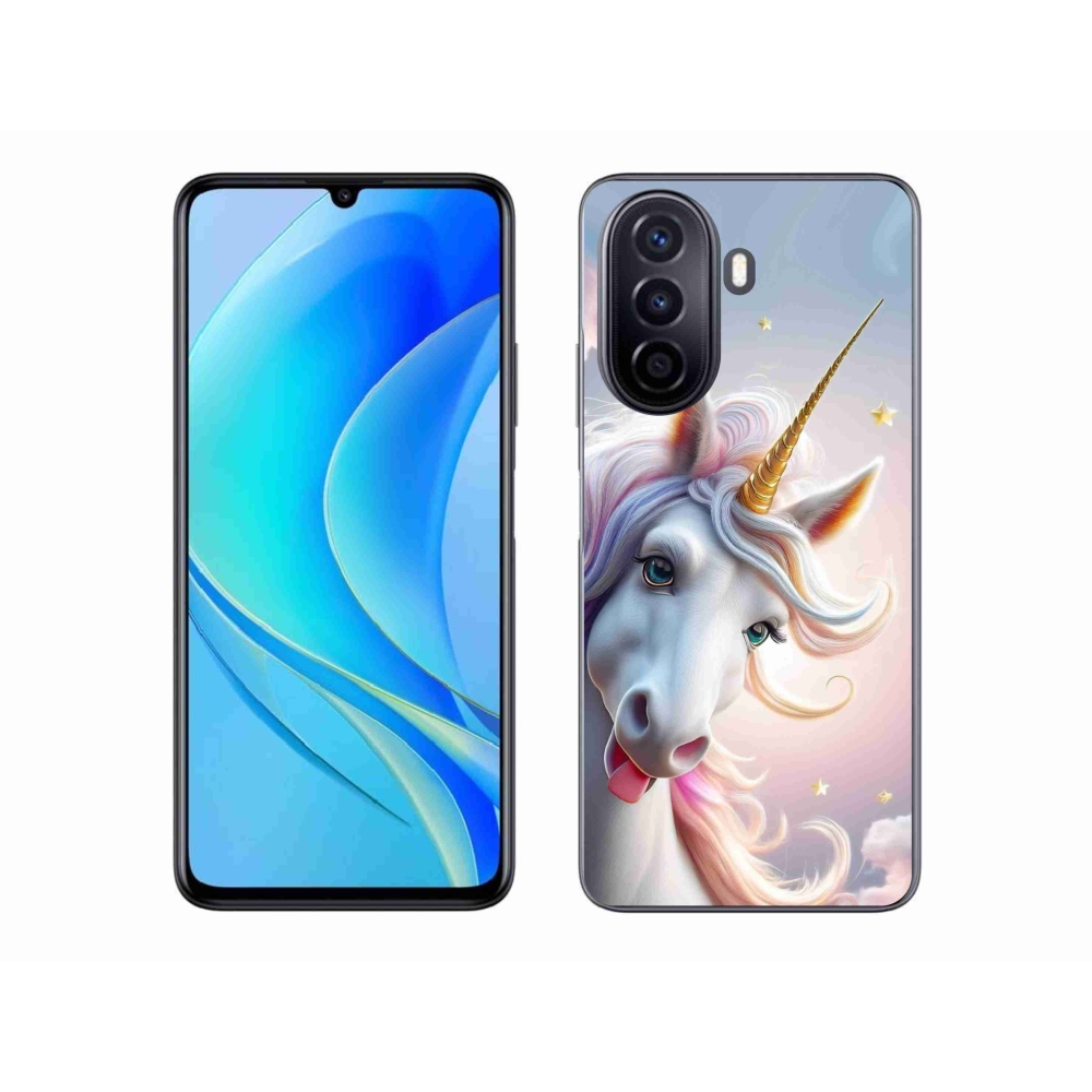 Gélový kryt mmCase na Huawei Nova Y70 - veselý jednorožec