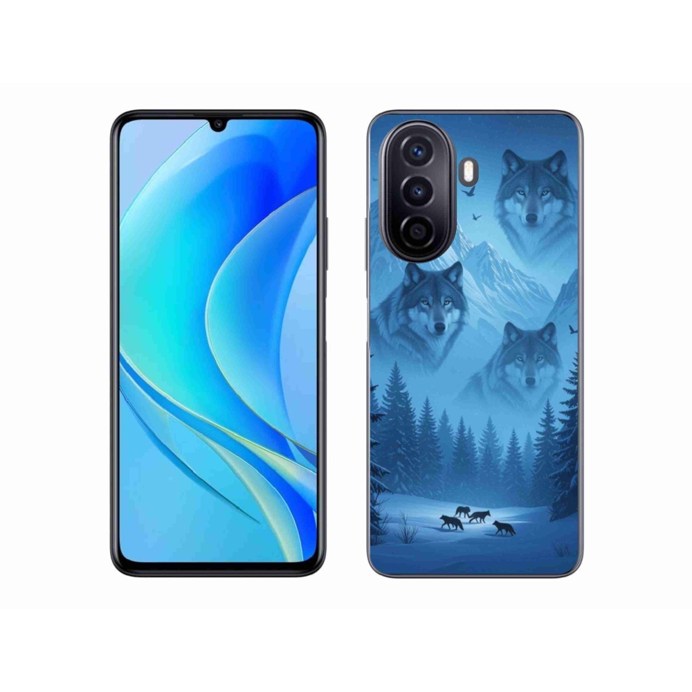 Gélový kryt mmCase na Huawei Nova Y70 - vlčia svorka