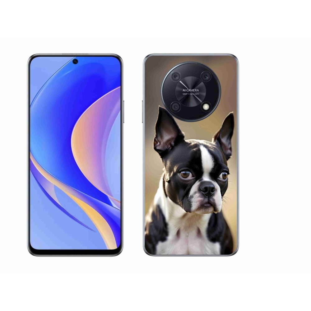 Gélový kryt mmCase na Huawei Nova Y90 - bostonský teriér