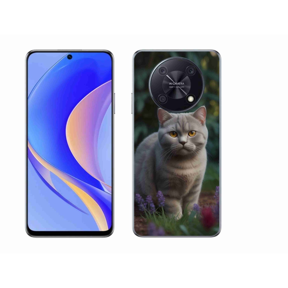 Gélový kryt mmCase na Huawei Nova Y90 - britská mačka
