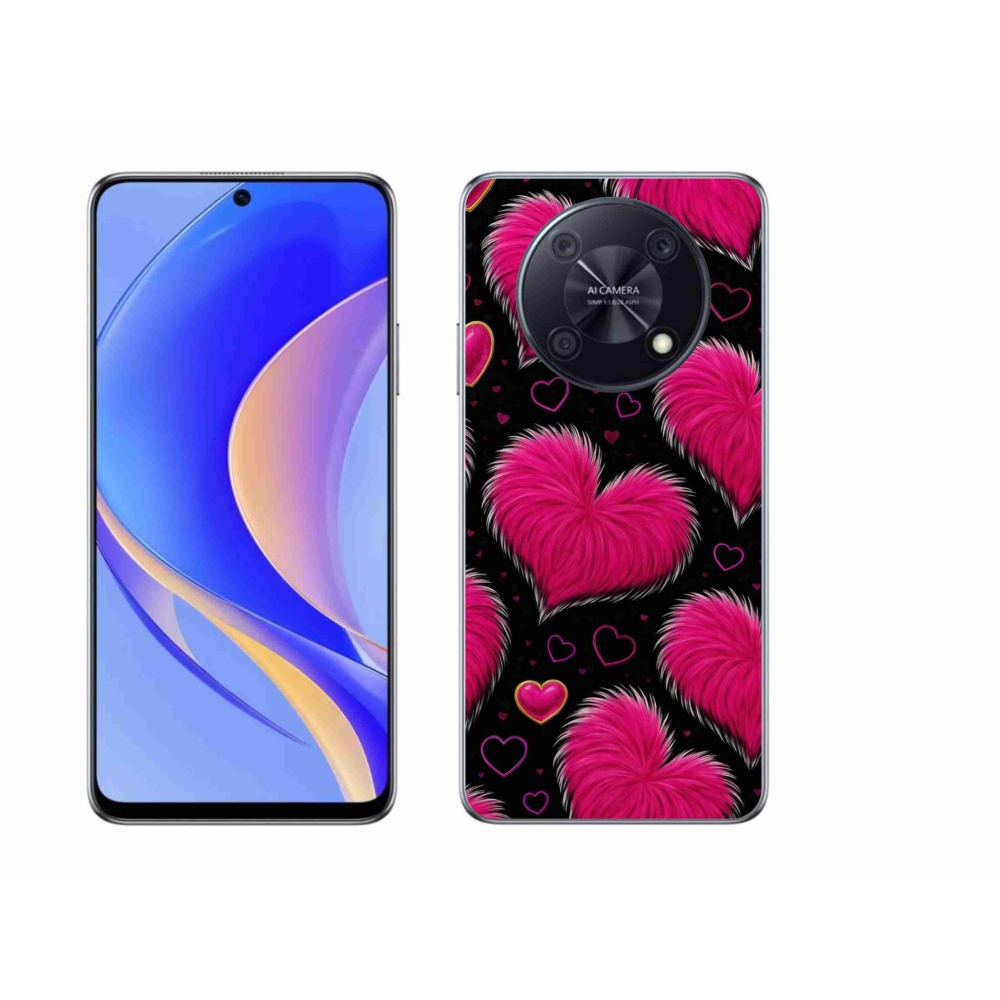 Gélový kryt mmCase na Huawei Nova Y90 - hebké srdce