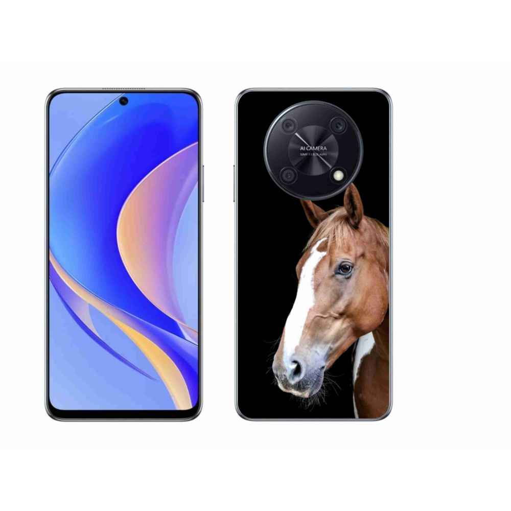 Gélový kryt mmCase na Huawei Nova Y90 - hnedý kôň 3