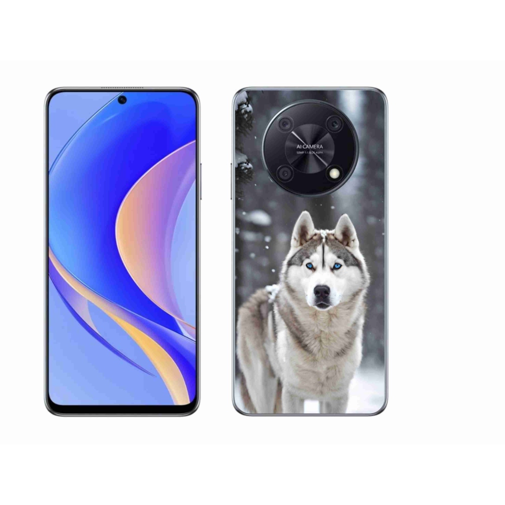 Gélový kryt mmCase na Huawei Nova Y90 - husky 2