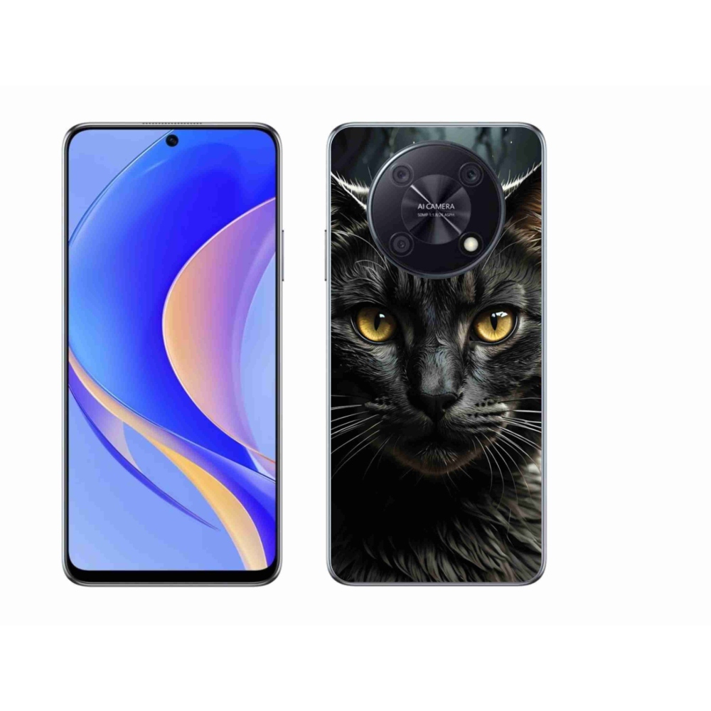 Gélový kryt mmCase na Huawei Nova Y90 - mačacie pohľad 3