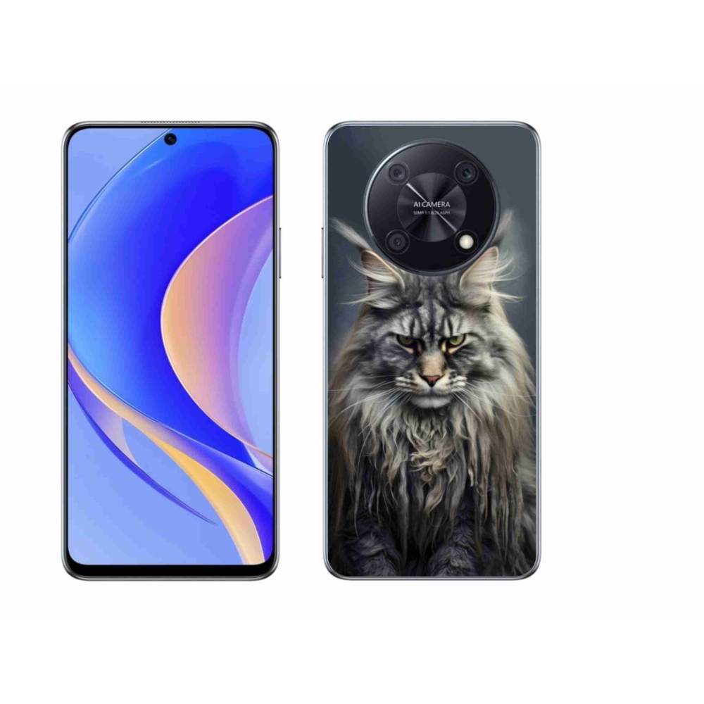 Gélový kryt mmCase na Huawei Nova Y90 - mačacie pohľad 4