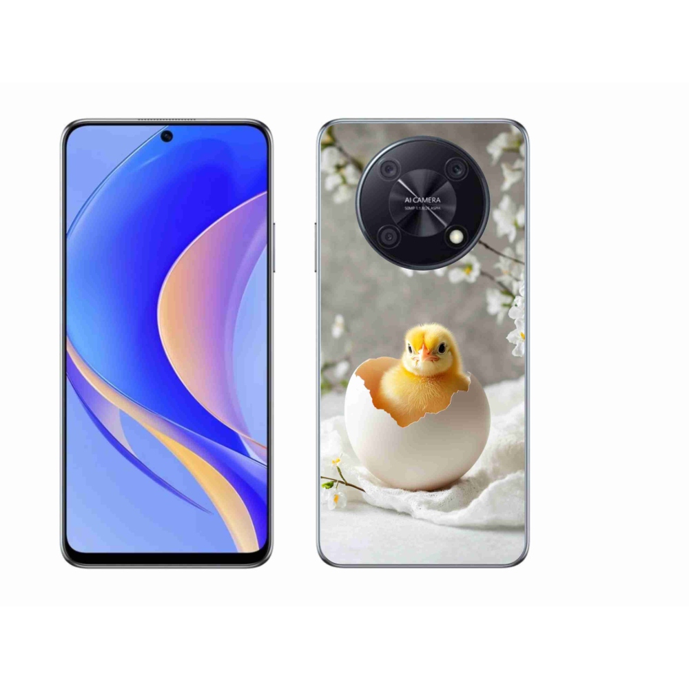 Gélový kryt mmCase na Huawei Nova Y90 - kuriatko