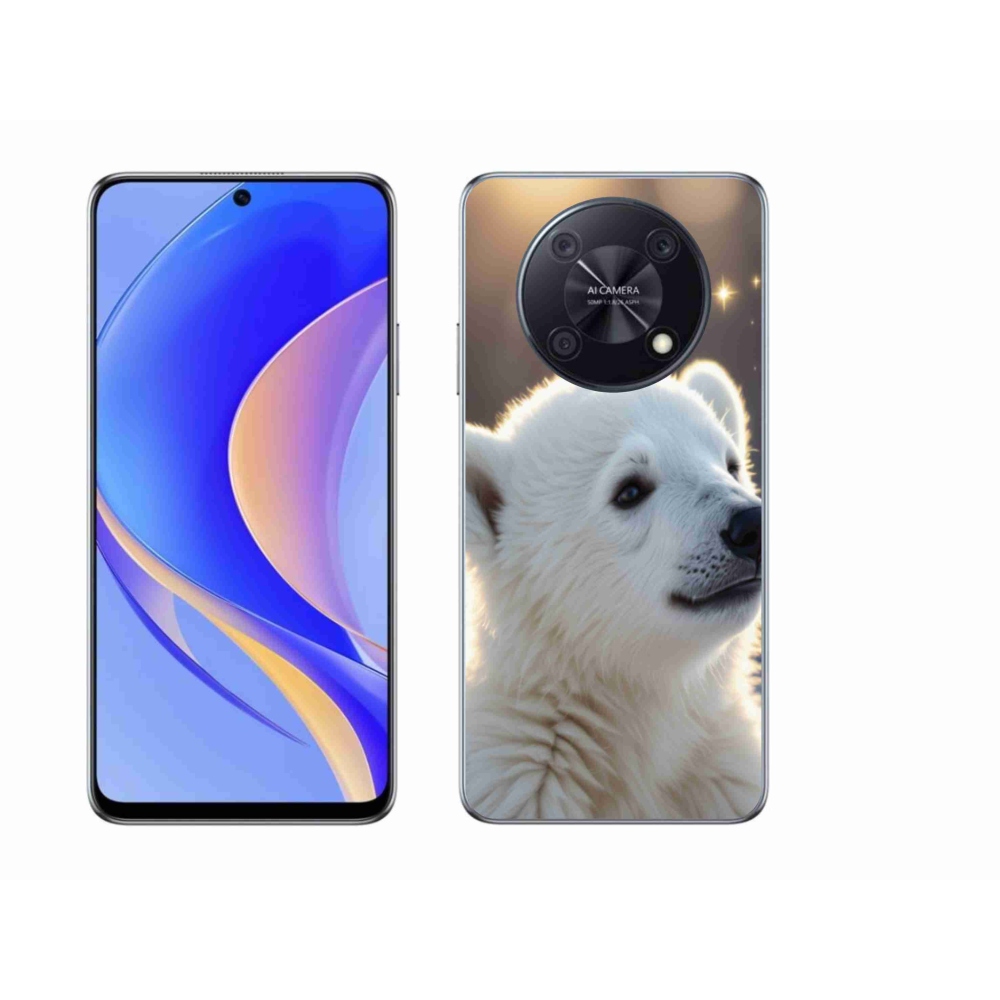 Gélový kryt mmCase na Huawei Nova Y90 - ľadový medveď