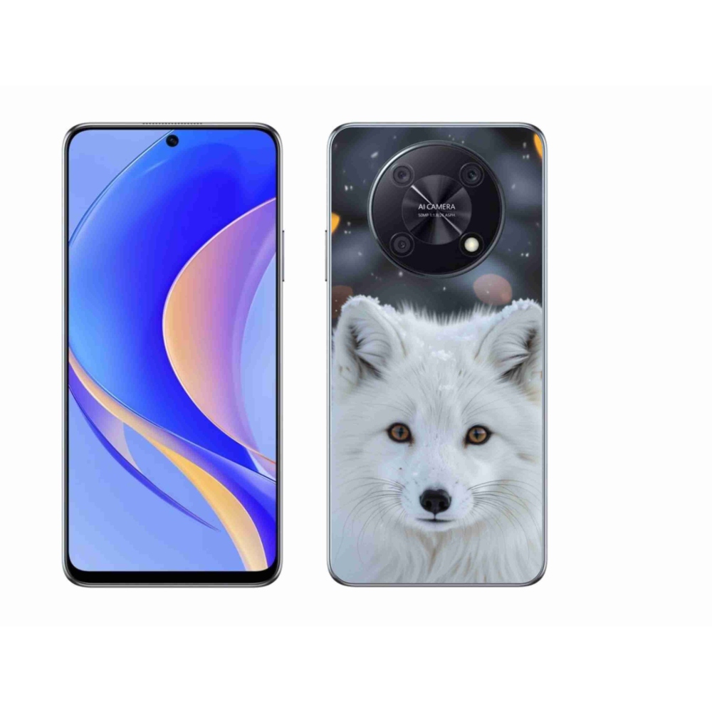 Gélový kryt mmCase na Huawei Nova Y90 - líška polárna