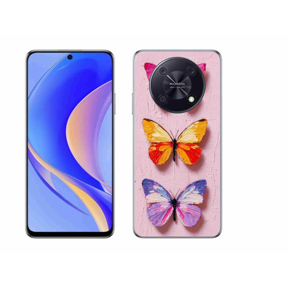 Gélový kryt mmCase na Huawei Nova Y90 - motýlia trojica