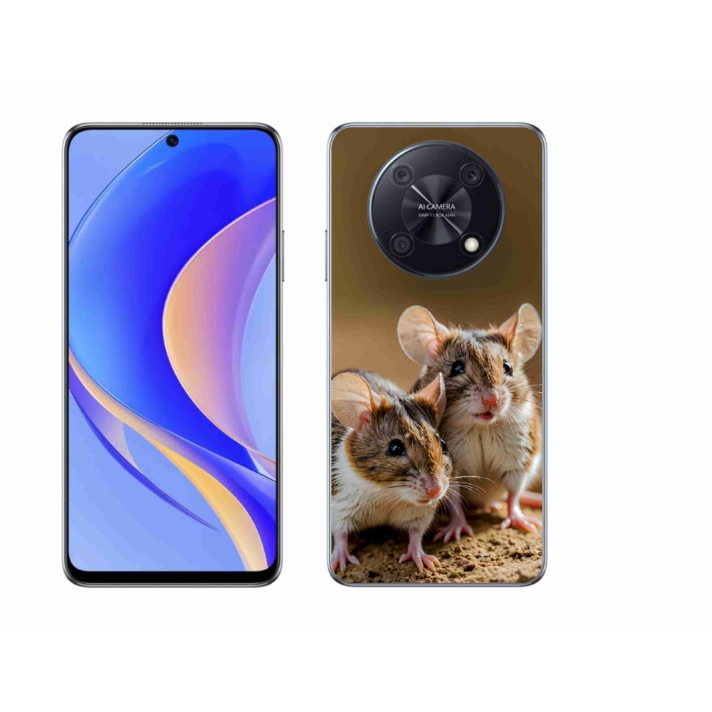 Gélový kryt mmCase na Huawei Nova Y90 - myší duo