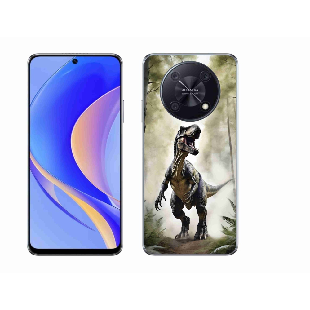Gélový kryt mmCase na Huawei Nova Y90 - naštvaný T-Rex
