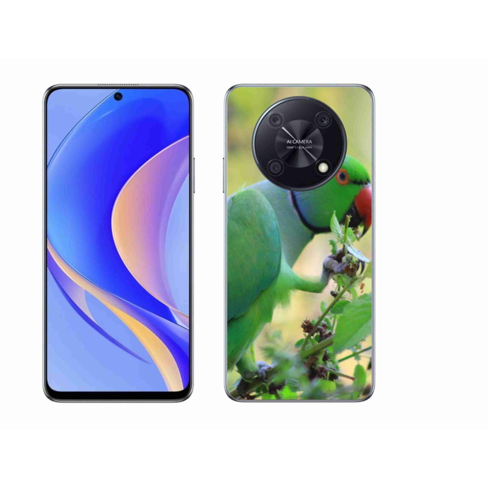 Gélový kryt mmCase na Huawei Nova Y90 - papagáj Alexandr