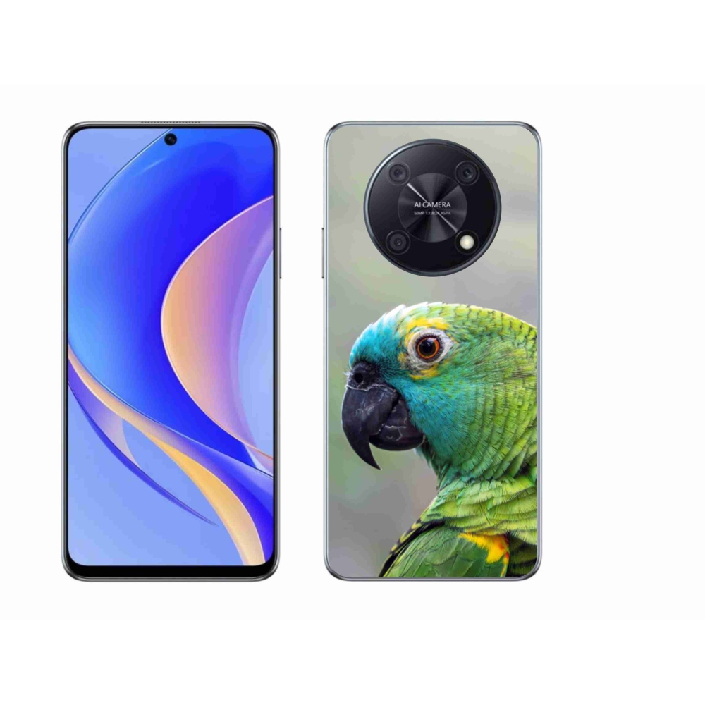 Gélový kryt mmCase na Huawei Nova Y90 - papagáj amazoňan