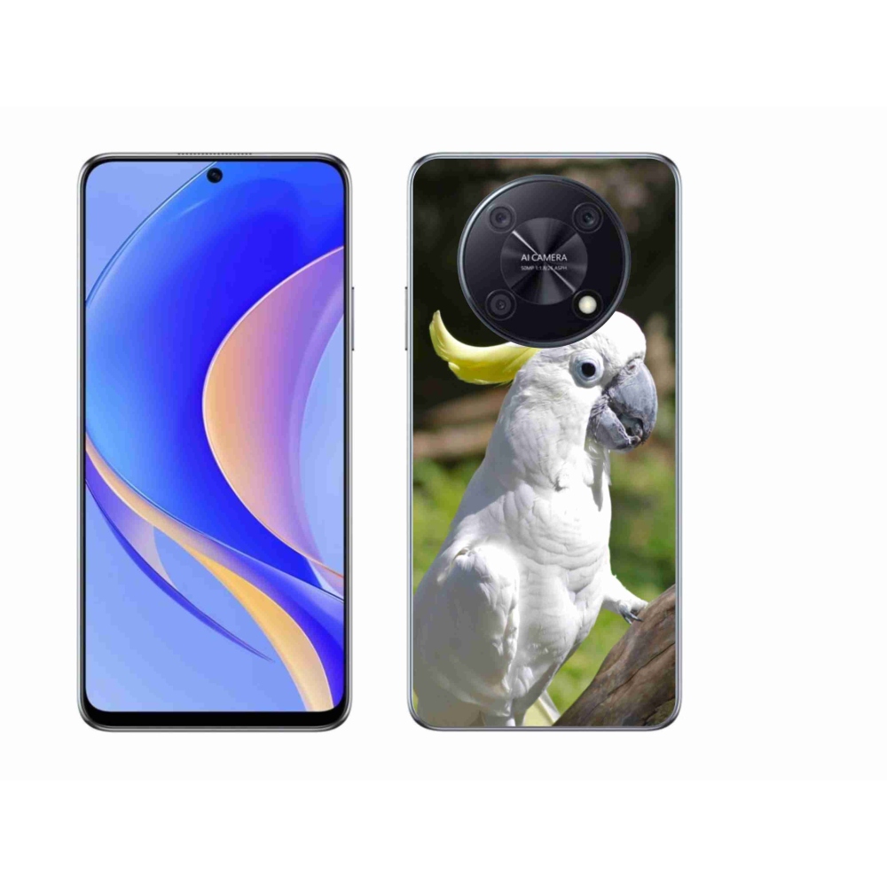 Gélový kryt mmCase na Huawei Nova Y90 - papagáj kakadu 2