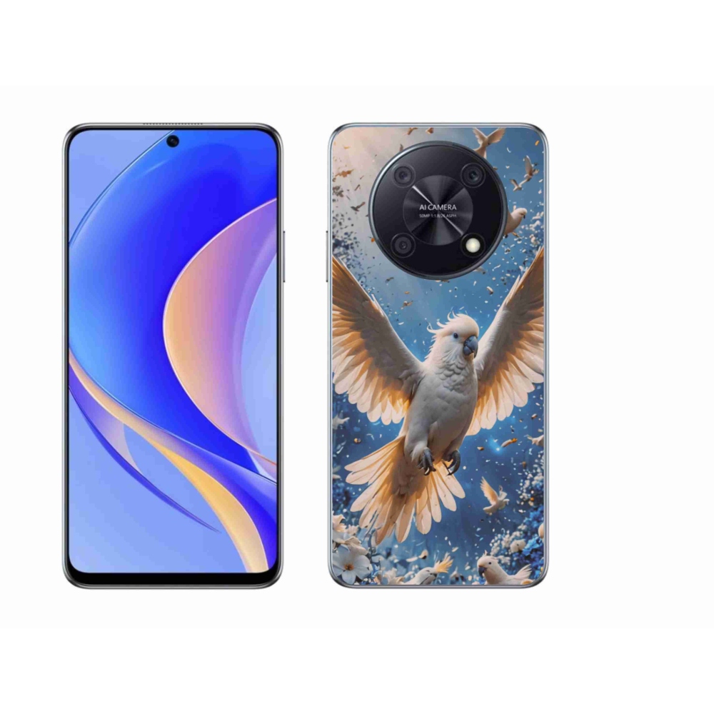 Gélový kryt mmCase na Huawei Nova Y90 - papagáj kakadu