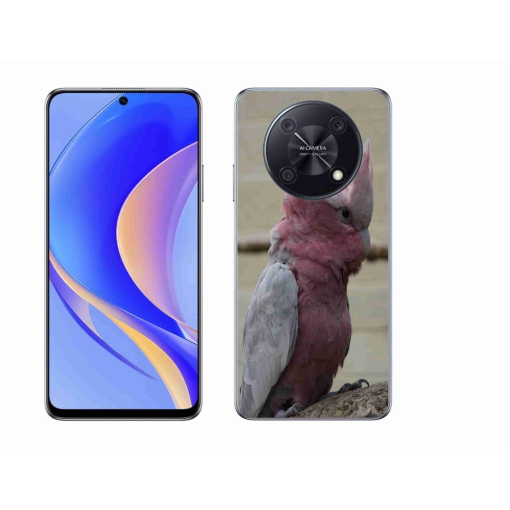 Gélový kryt mmCase na Huawei Nova Y90 - papagáj kakadu ružový