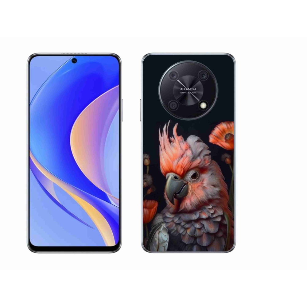 Gélový kryt mmCase na Huawei Nova Y90 - papagáj kakadu vo farbách