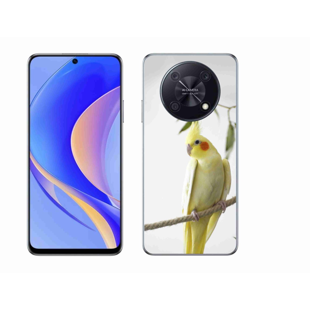 Gélový kryt mmCase na Huawei Nova Y90 - papagáj korela chocholatá