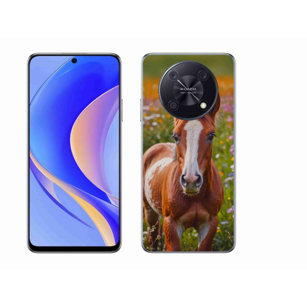 Gélový kryt mmCase na Huawei Nova Y90 - roztomilé žriebä