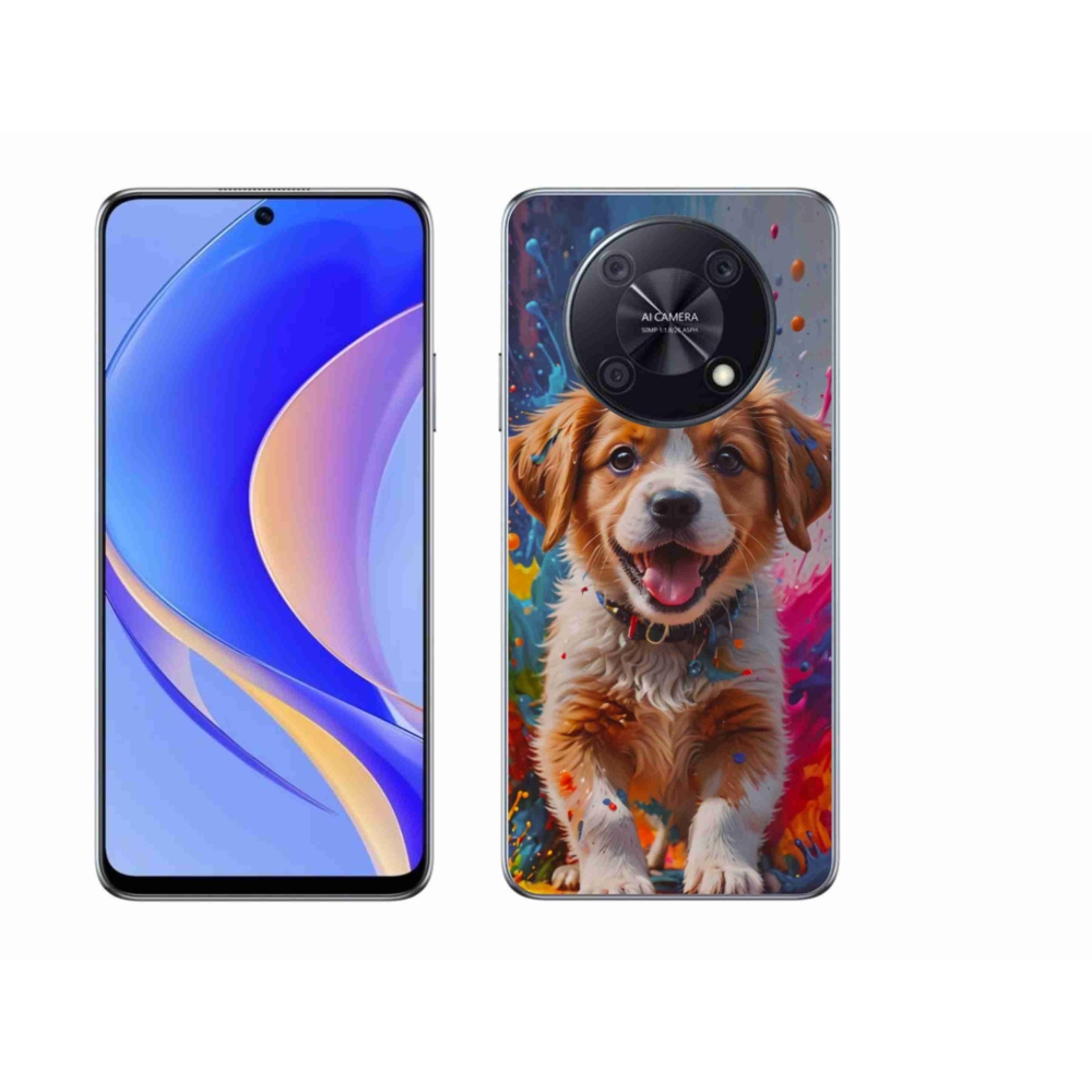 Gélový kryt mmCase na Huawei Nova Y90 - roztomilé šteňa 3