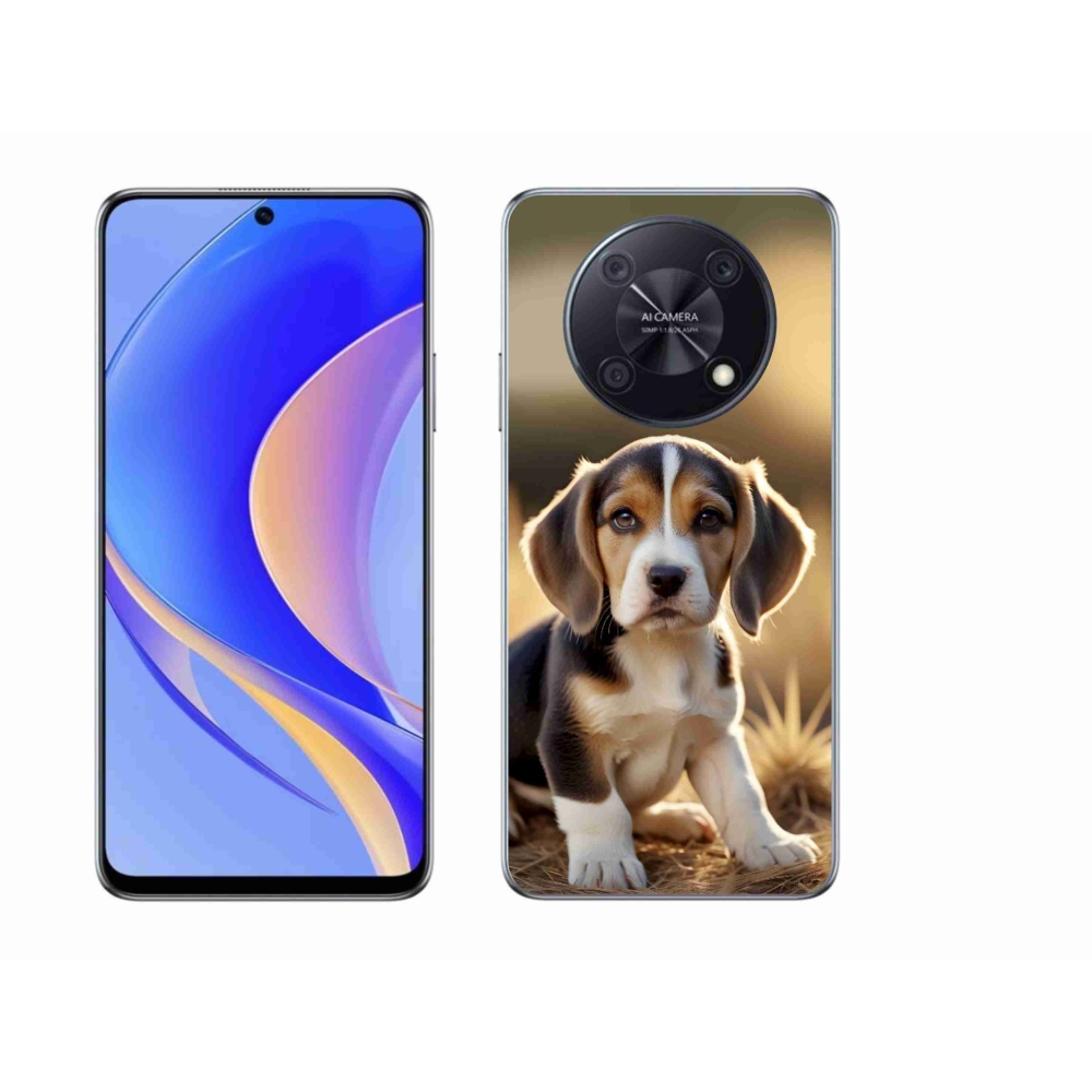 Gélový kryt mmCase na Huawei Nova Y90 - roztomilý bígl