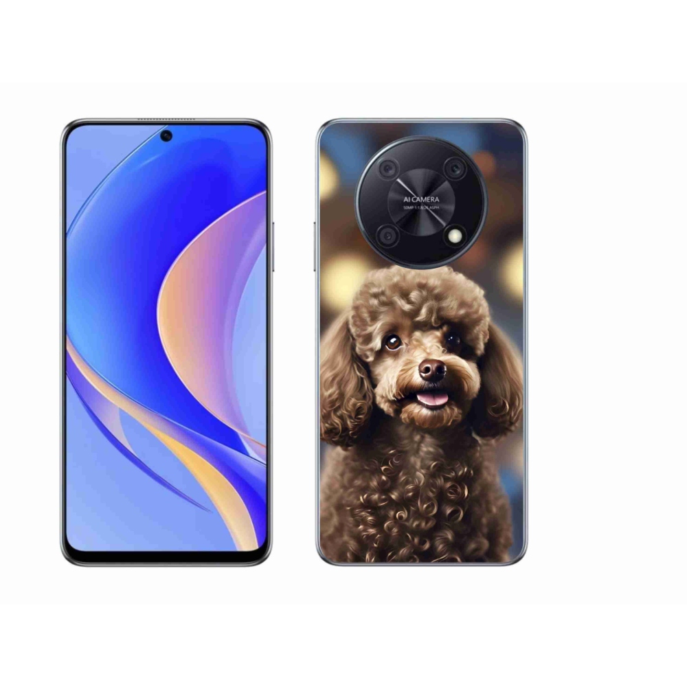 Gélový kryt mmCase na Huawei Nova Y90 - roztomilý pudel