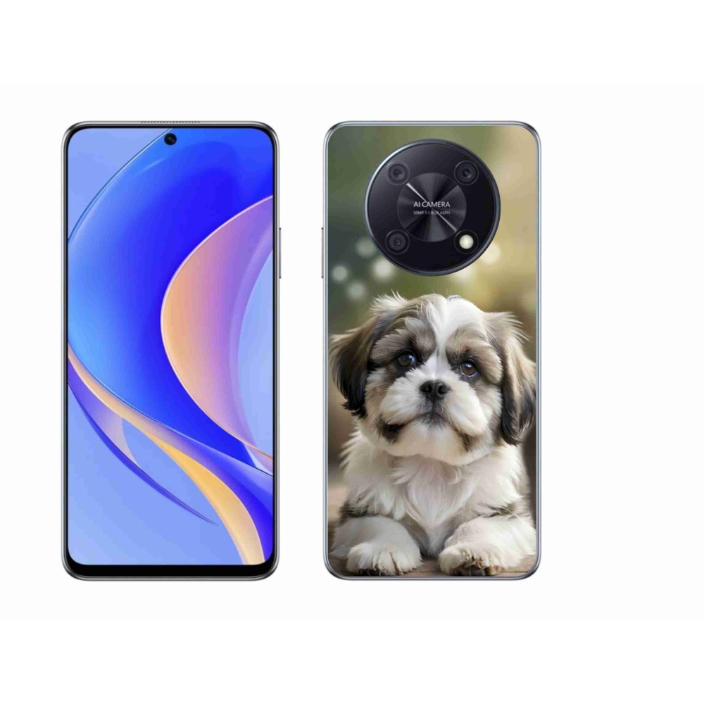 Gélový kryt mmCase na Huawei Nova Y90 - roztomilý shih-tzu