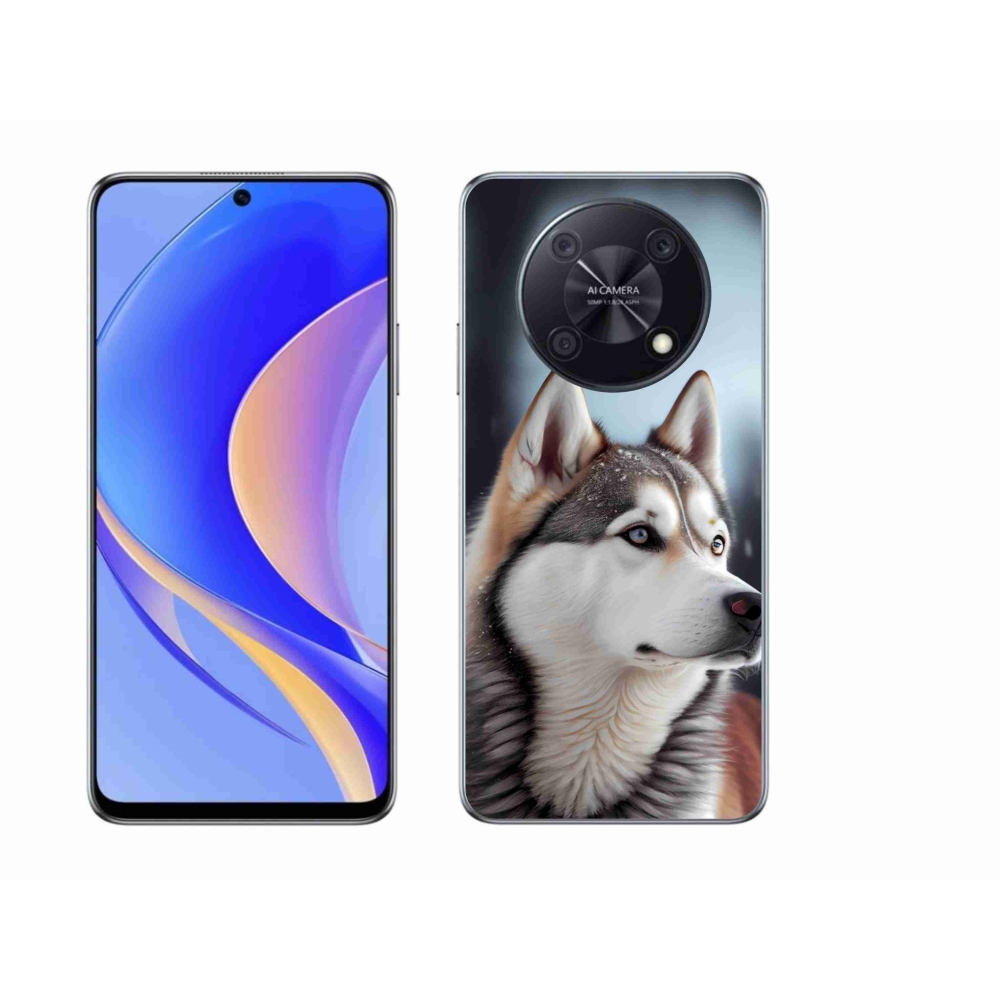 Gélový kryt mmCase na Huawei Nova Y90 - sibírsky husky