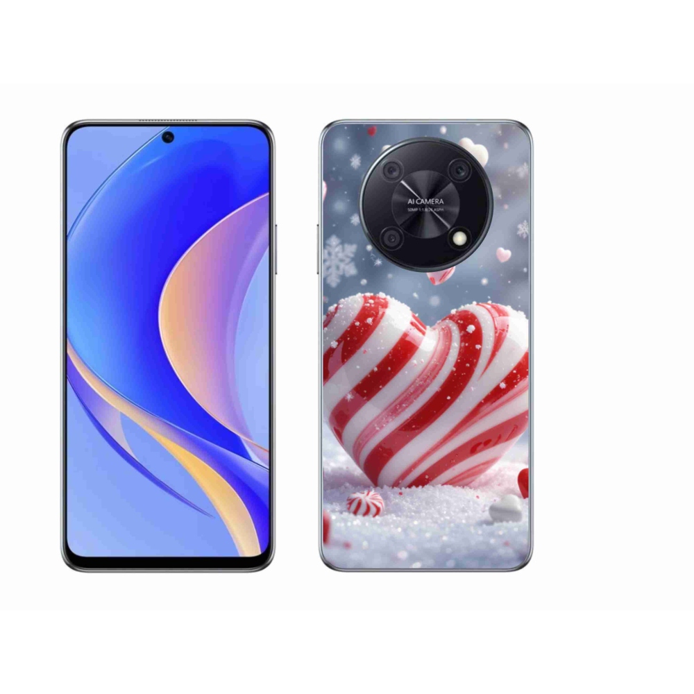 Gélový kryt mmCase na Huawei Nova Y90 - sladké srdce