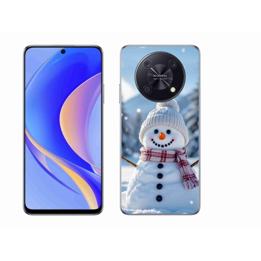 Gélový kryt mmCase na Huawei Nova Y90 - snehuliak 3