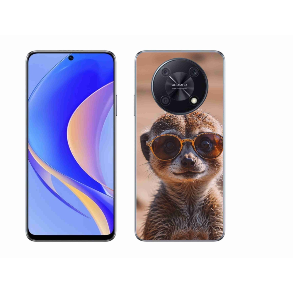 Gélový kryt mmCase na Huawei Nova Y90 - štýlová surikata