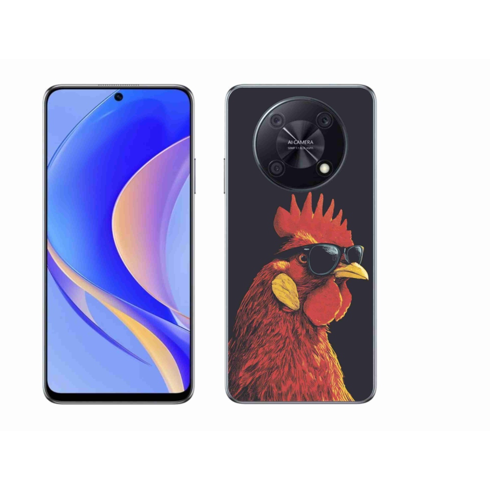 Gélový kryt mmCase na Huawei Nova Y90 - štýlový kohút