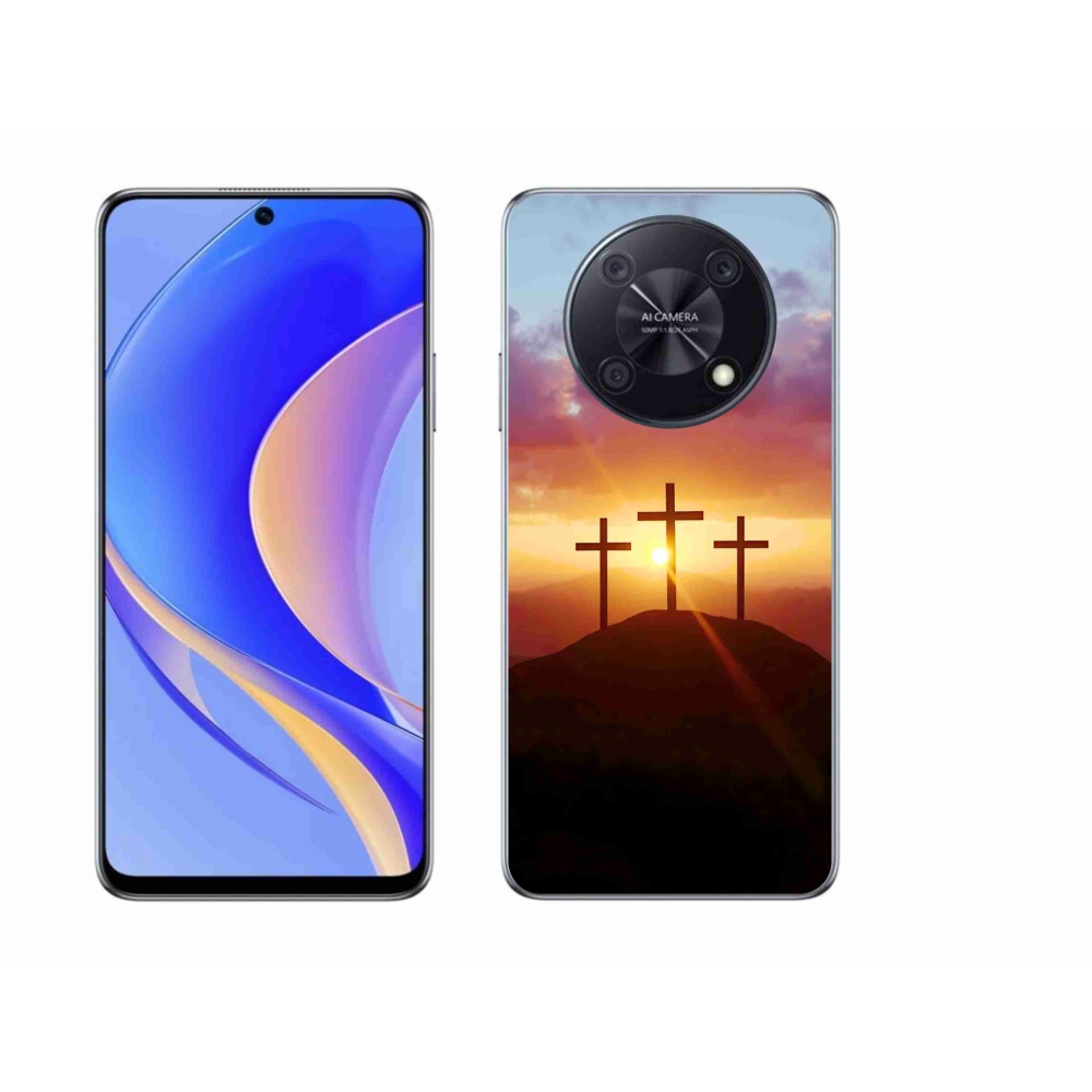 Gélový kryt mmCase na Huawei Nova Y90 - tri kríža