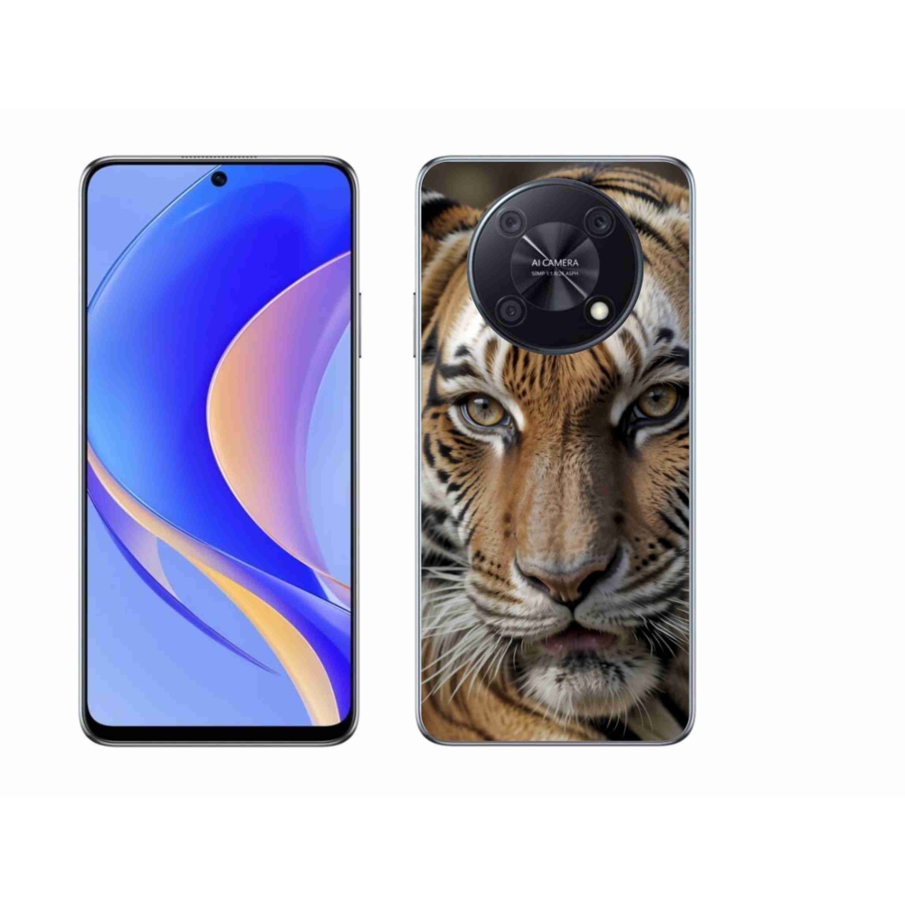 Gélový kryt mmCase na Huawei Nova Y90 - tigrie pohľad