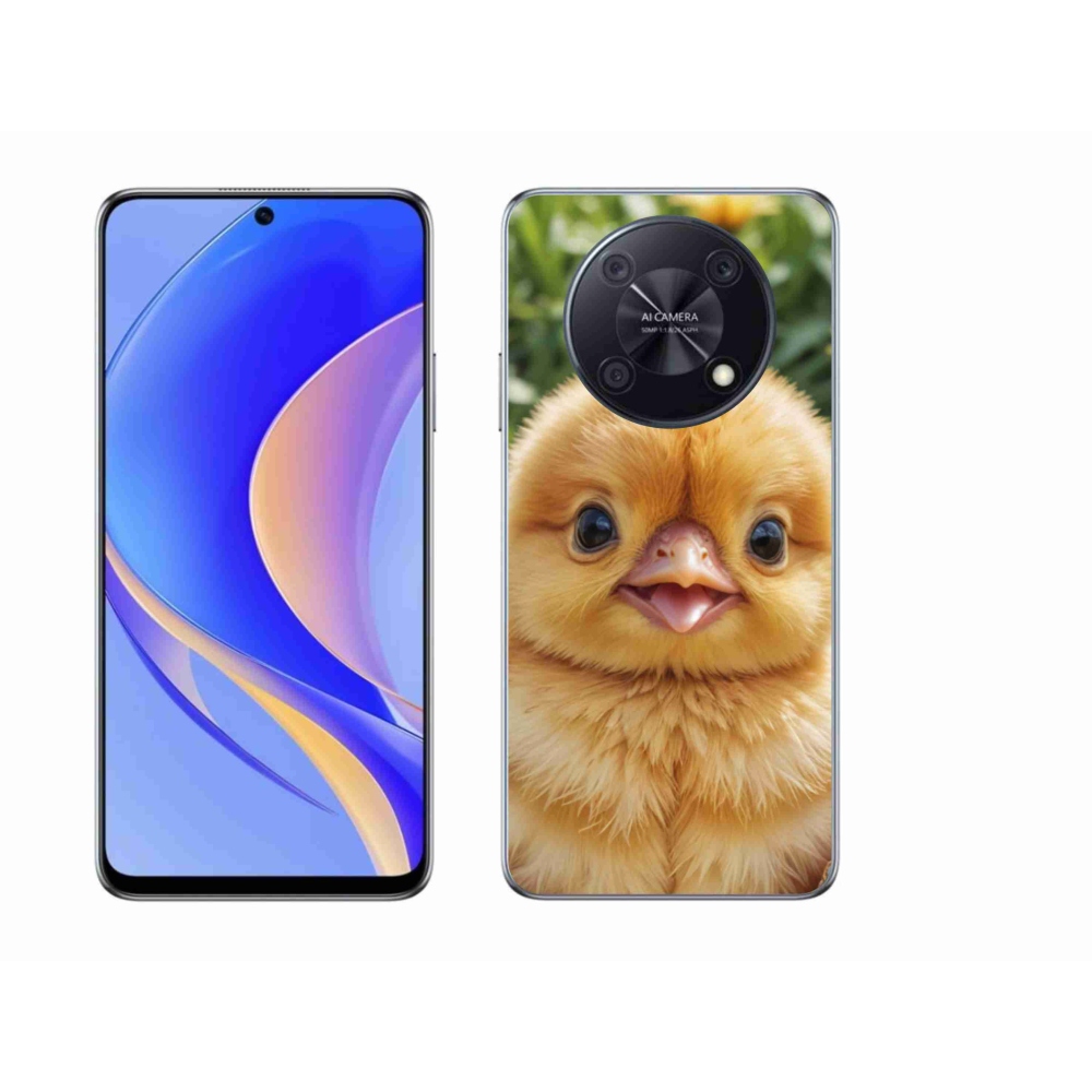 Gélový kryt mmCase na Huawei Nova Y90 - veselé kuriatko