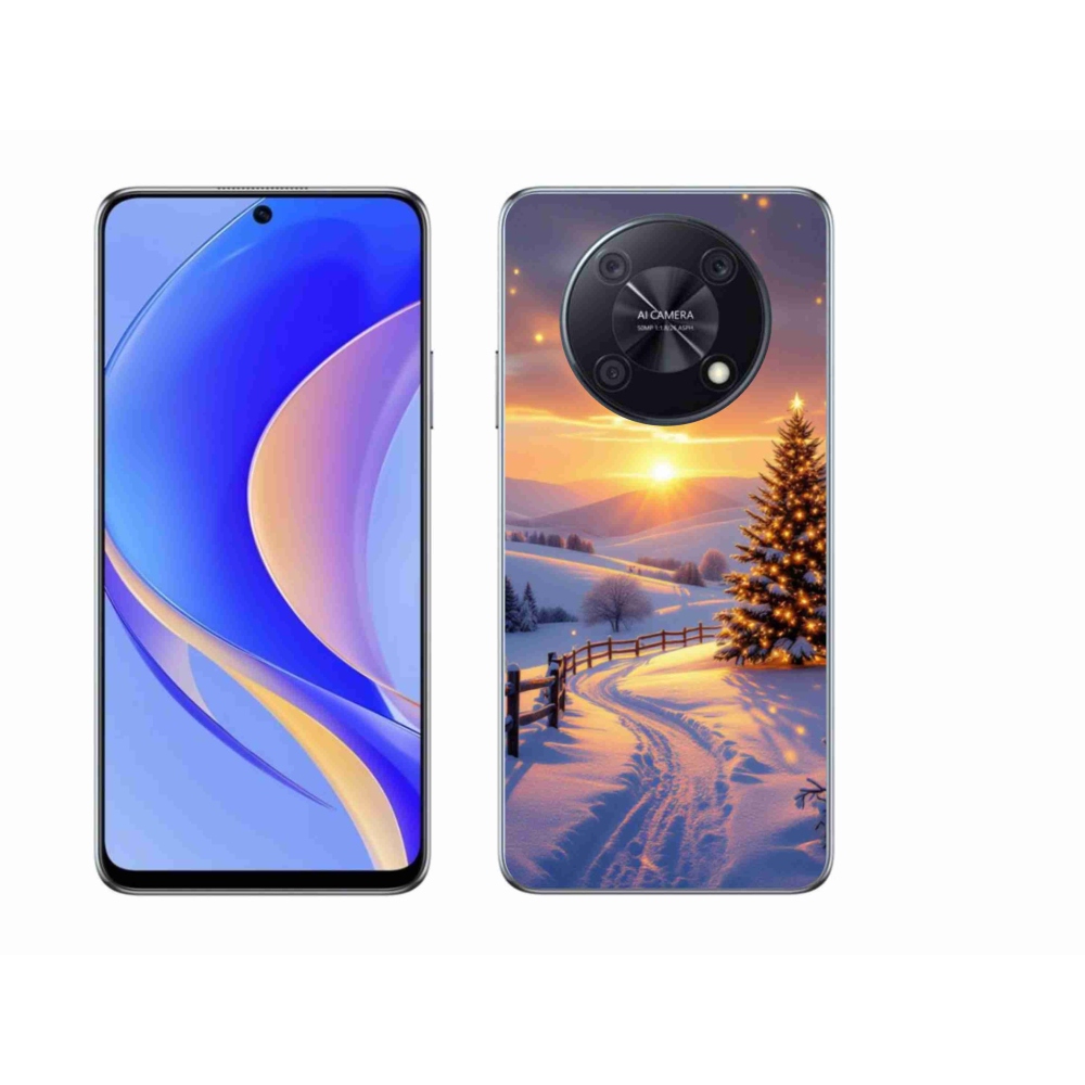 Gélový kryt mmCase na Huawei Nova Y90 - zimná krajina