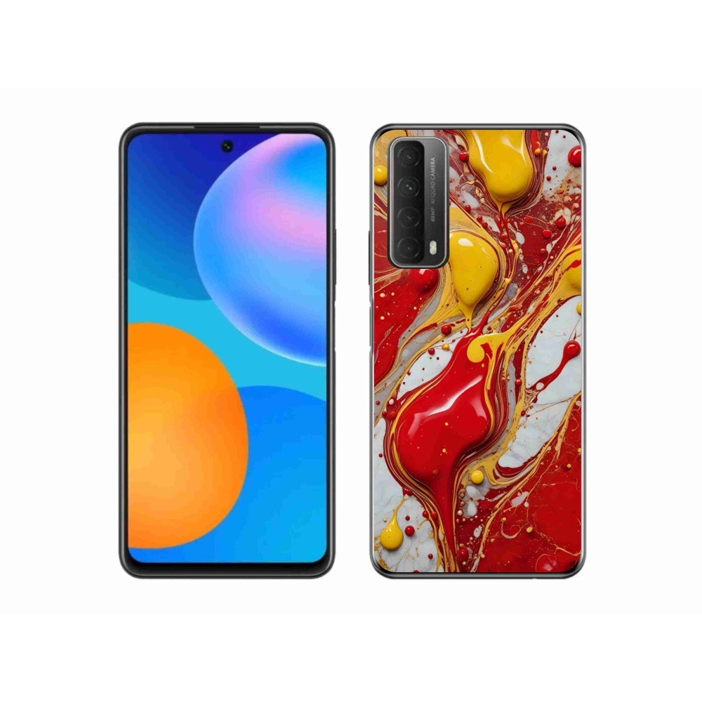 Gélový kryt mmCase na Huawei P Smart (2021) - abstraktný motív 42