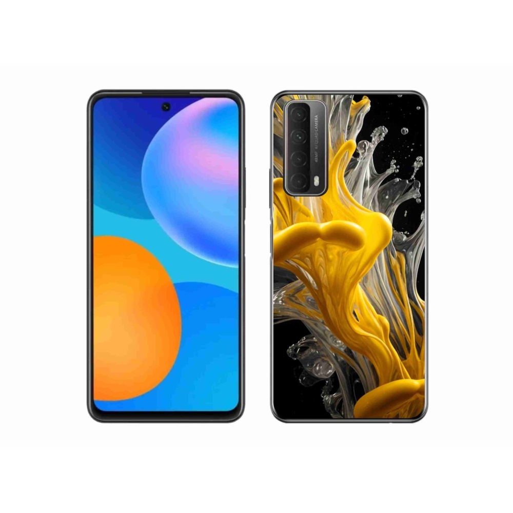 Gélový kryt mmCase na Huawei P Smart (2021) - abstraktný motív 48