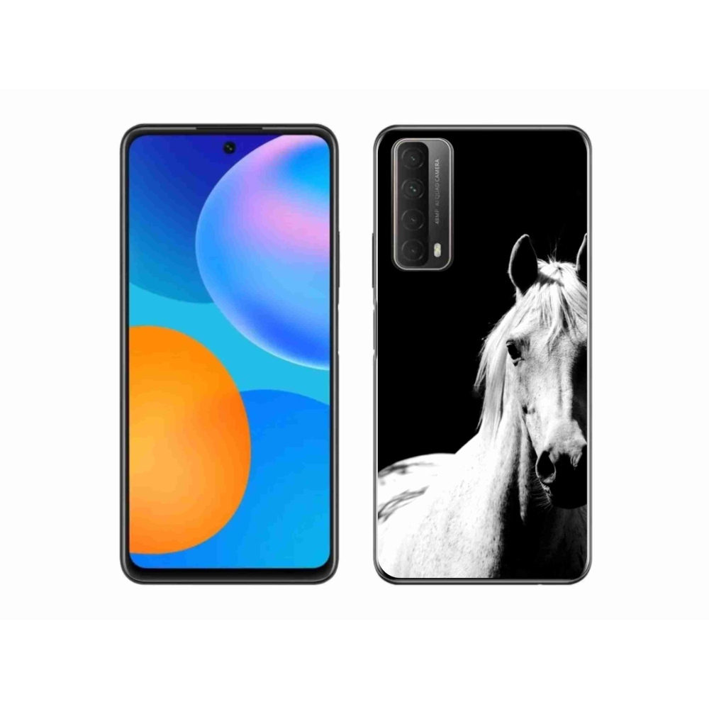 Gélový kryt mmCase na Huawei P Smart (2021) - biely kôň 5