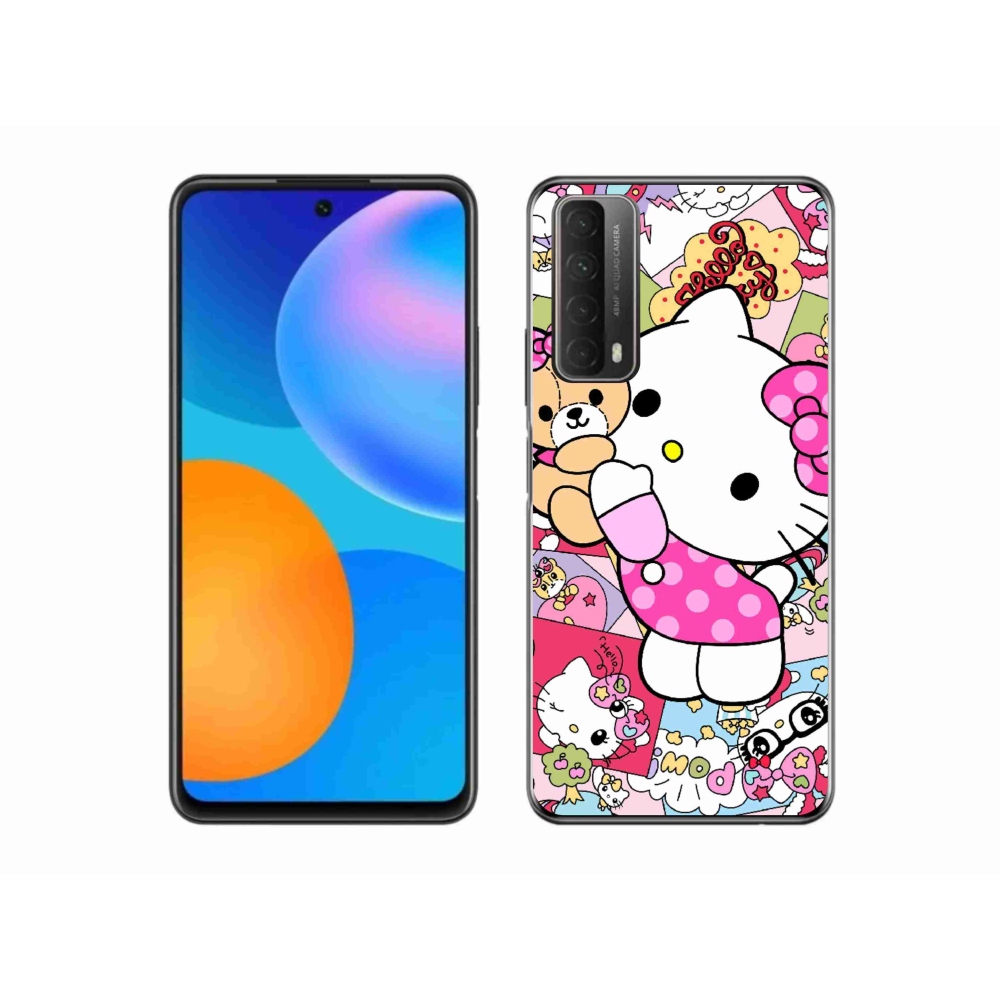 Gélový kryt mm Case na Huawei P Smart (2021) - cute kitty