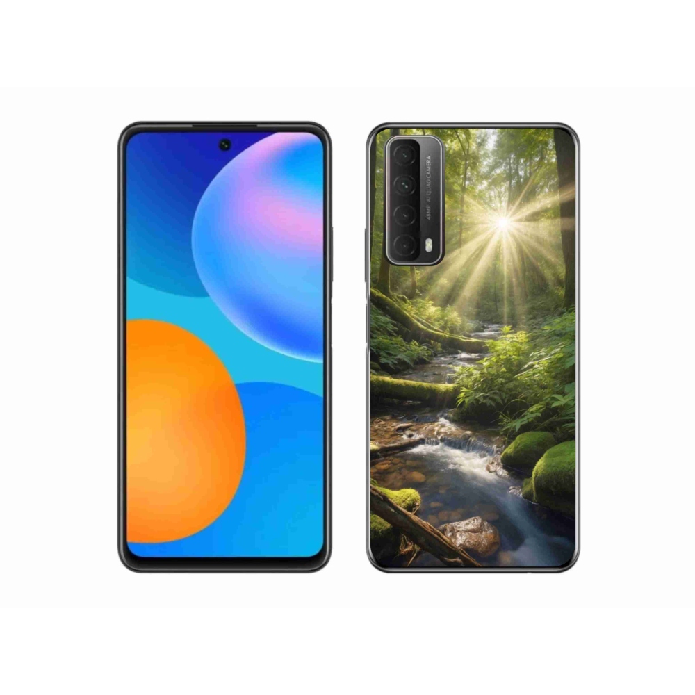 Gélový kryt mmCase na Huawei P Smart (2021) - hlbina lesa