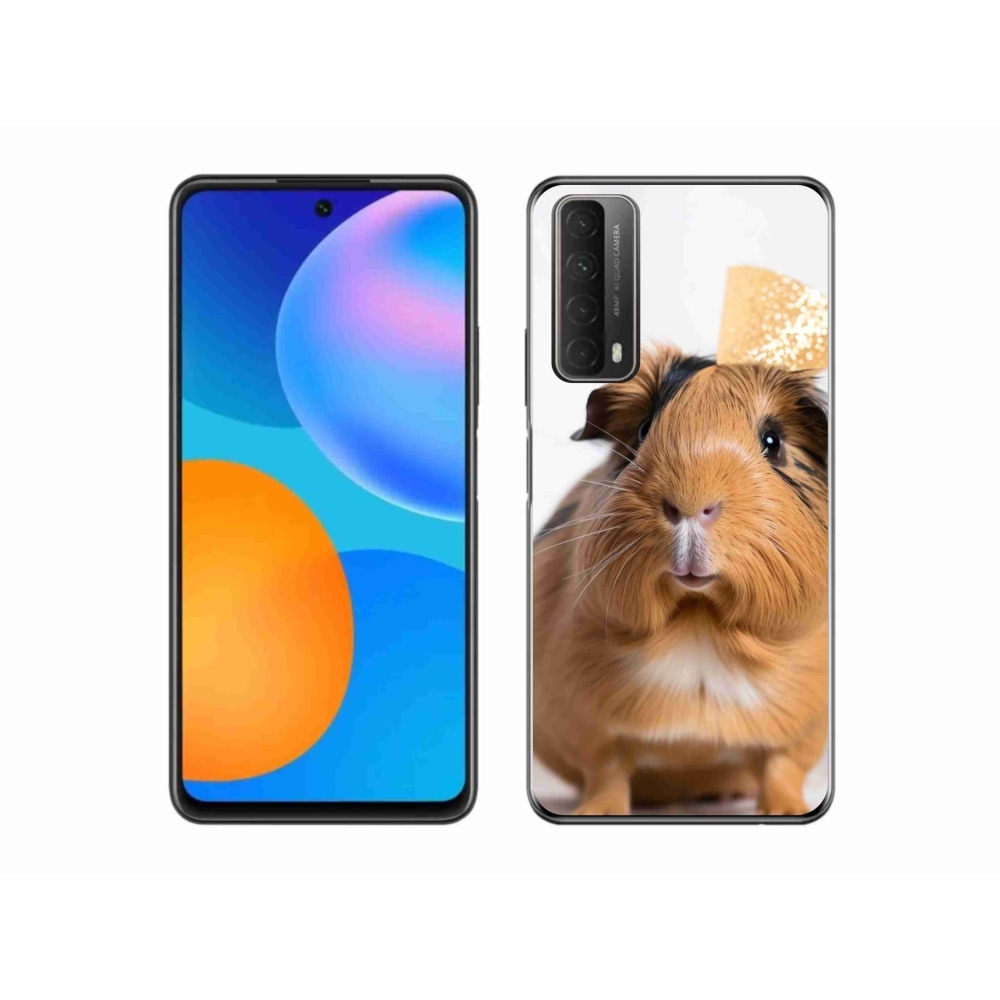 Gélový kryt mmCase na Huawei P Smart (2021) - hnedé morča