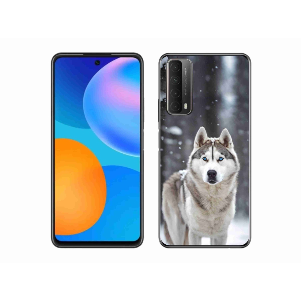 Gélový kryt mmCase na Huawei P Smart (2021) - husky 2