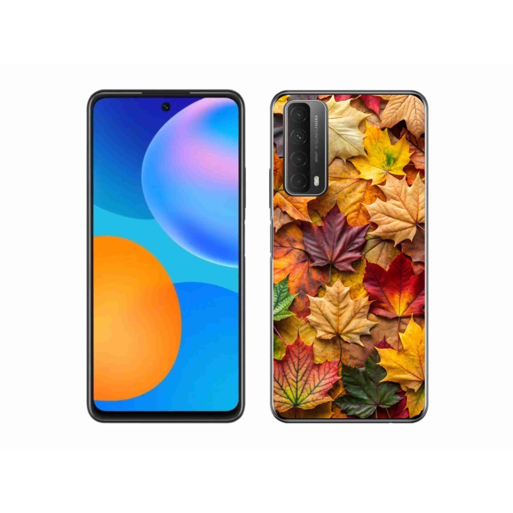 Gélový kryt mmCase na Huawei P Smart (2021) - javorové listy 2