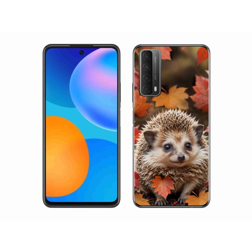 Gélový kryt mmCase na Huawei P Smart (2021) - ježko v lístia