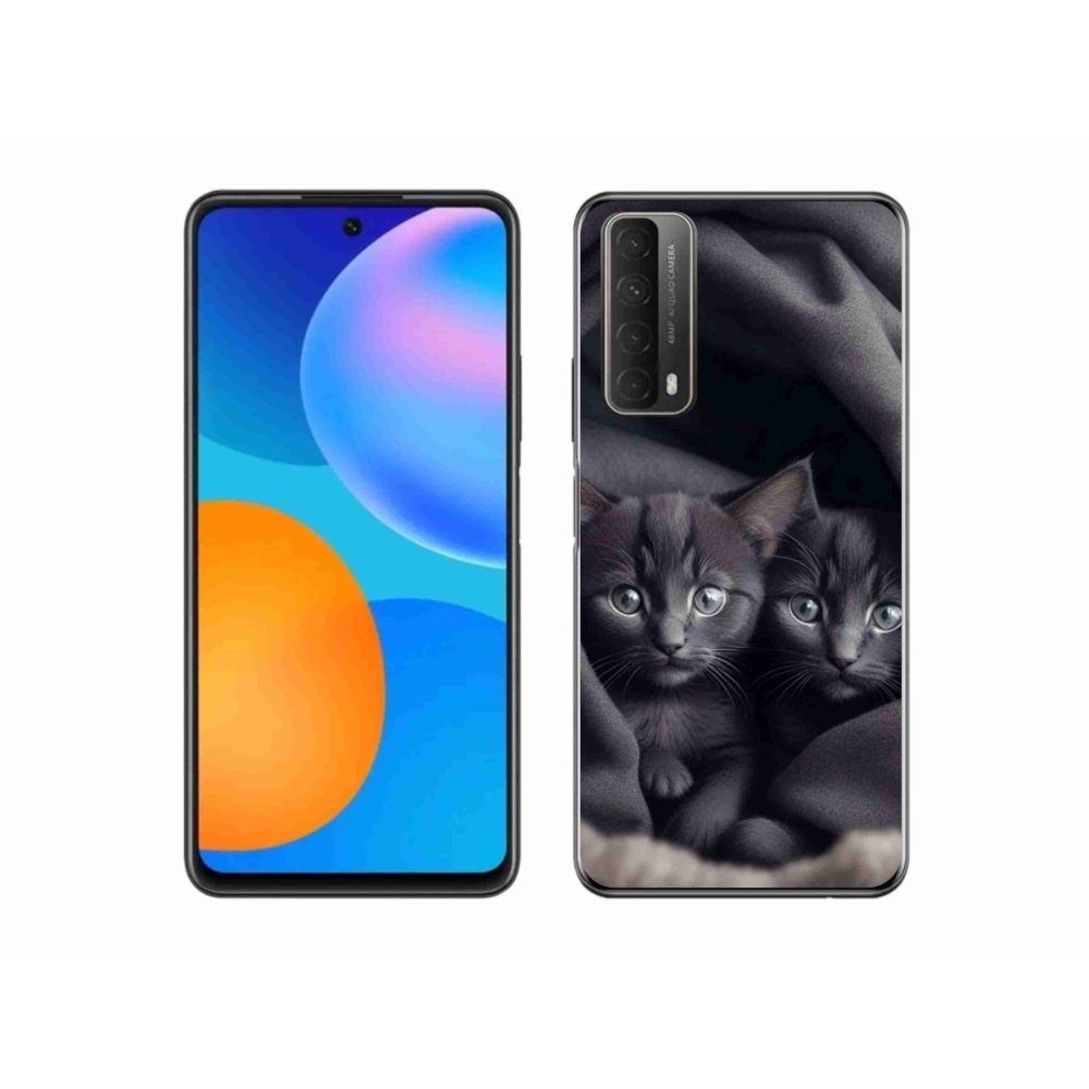 Gélový kryt mmCase na Huawei P Smart (2021) - mačacie duo