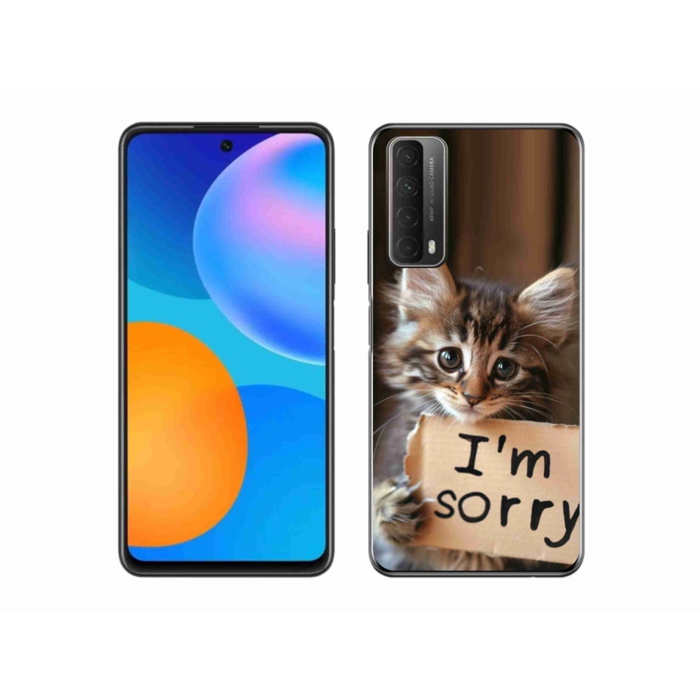 Gélový kryt mmCase na Huawei P Smart (2021) - mačacie ospravedlnenie