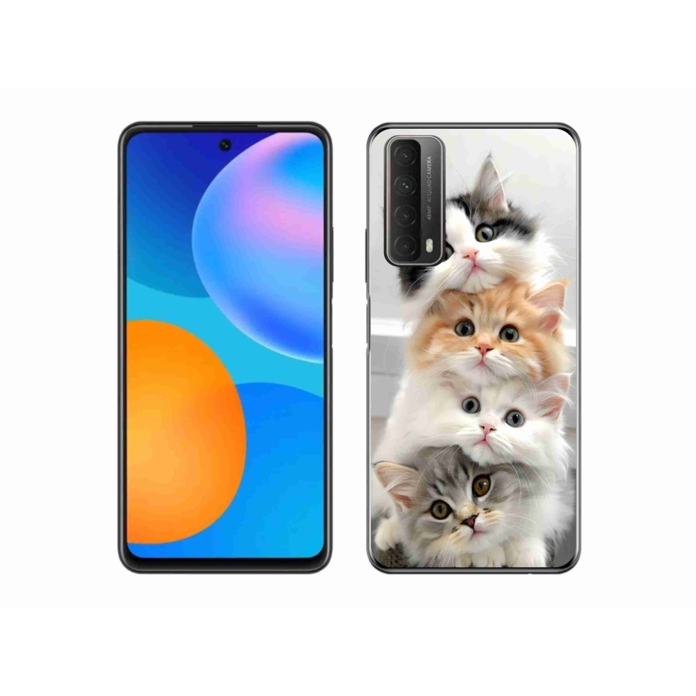 Gélový kryt mmCase na Huawei P Smart (2021) - mačacia partia