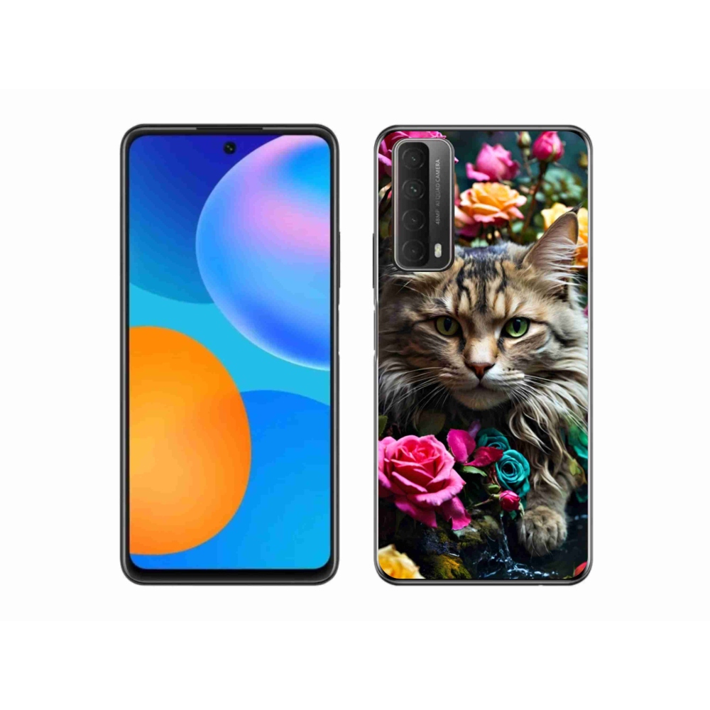 Gélový kryt mmCase na Huawei P Smart (2021) - mačacie pohľad 2