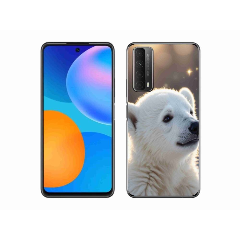 Gélový kryt mmCase na Huawei P Smart (2021) - ľadový medveď
